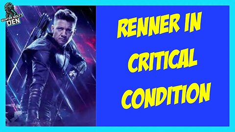 Jeremy Renner in CRITICAL CONDITION