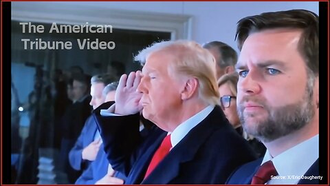 VIRAL: Trump Salutes During National Anthem at Army-Navy Game in Powerful Moment