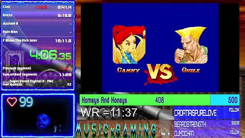 (WR 11:33) SSF2 Cammy Genesis Normal