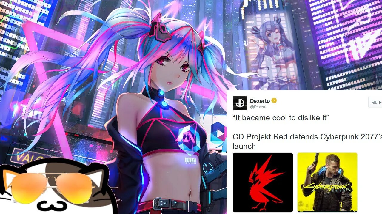 CD Projekt Red says: Cyberpunk was bad cause of you