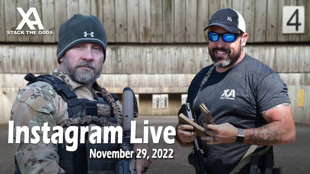 Xray Alpha Instagram Live 11.29.22 with Matt Pranka and Jason Pike