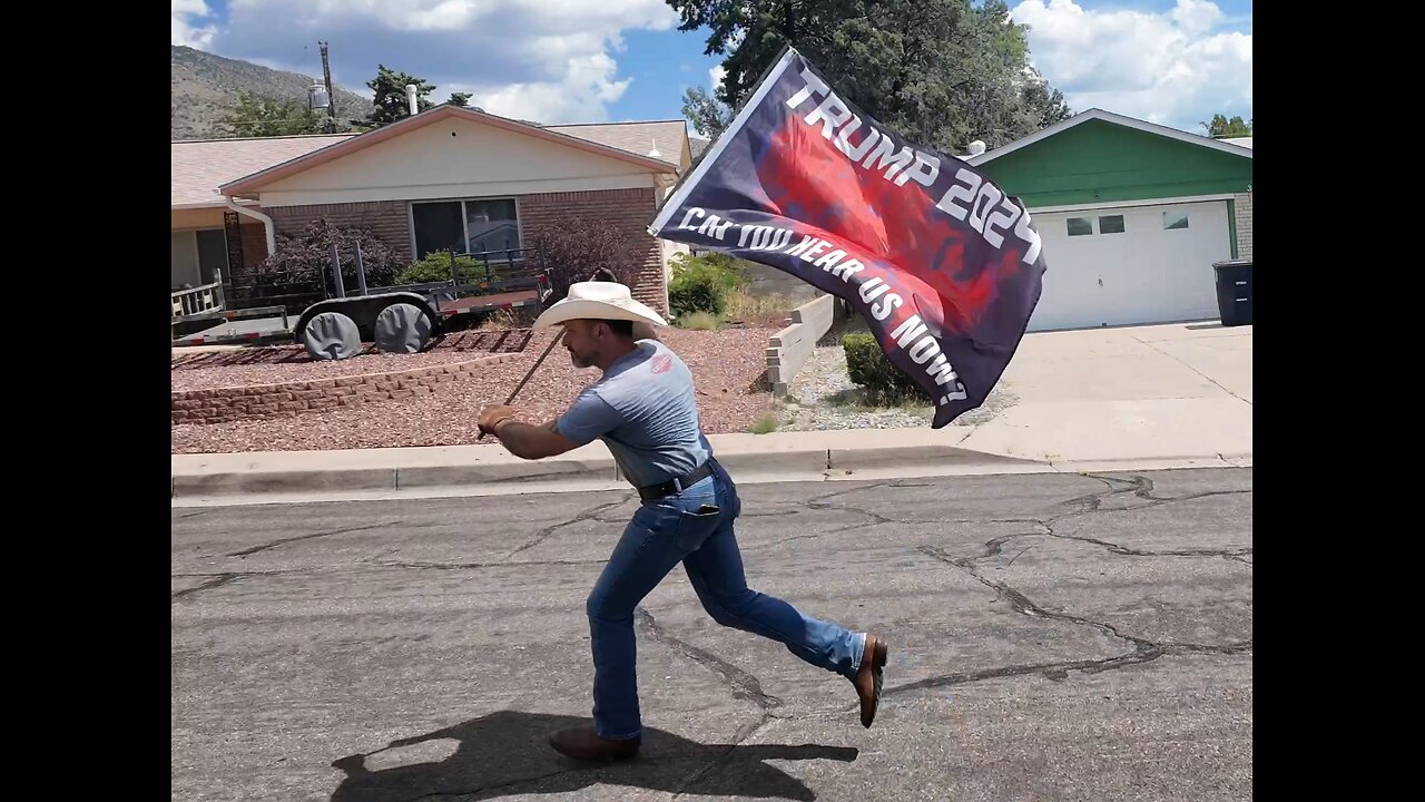 Trump Flag Gets People Into Trouble