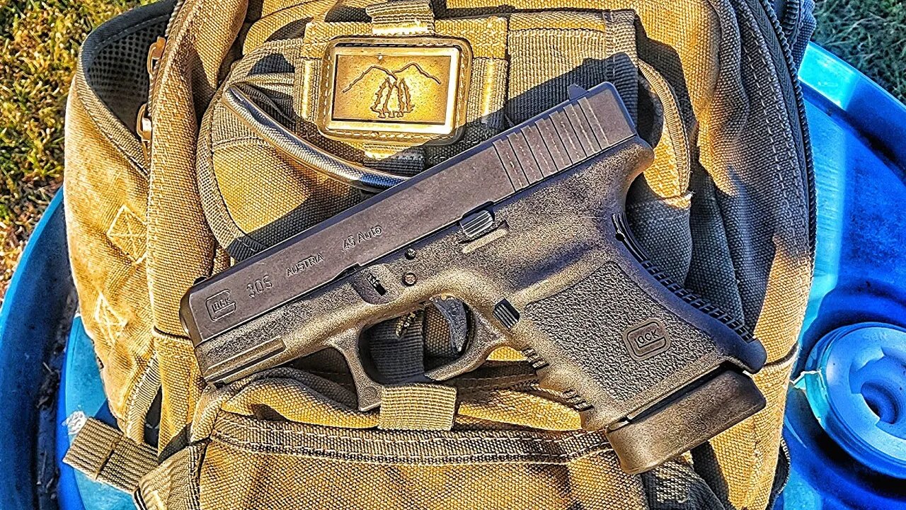 The Glock 30SF Compact 45 acp Range review: One of the best concealed carry 45 acp pistols