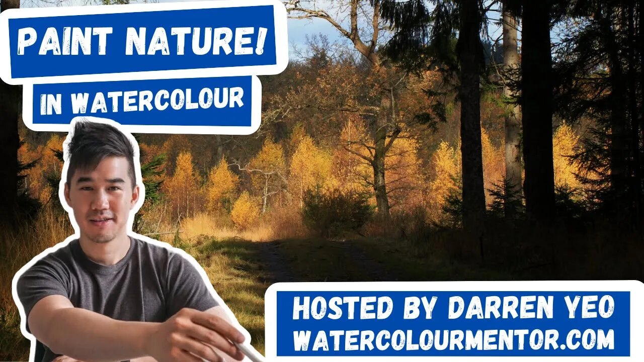 Live Watercolour Workshop: Create Beautiful Landscapes!