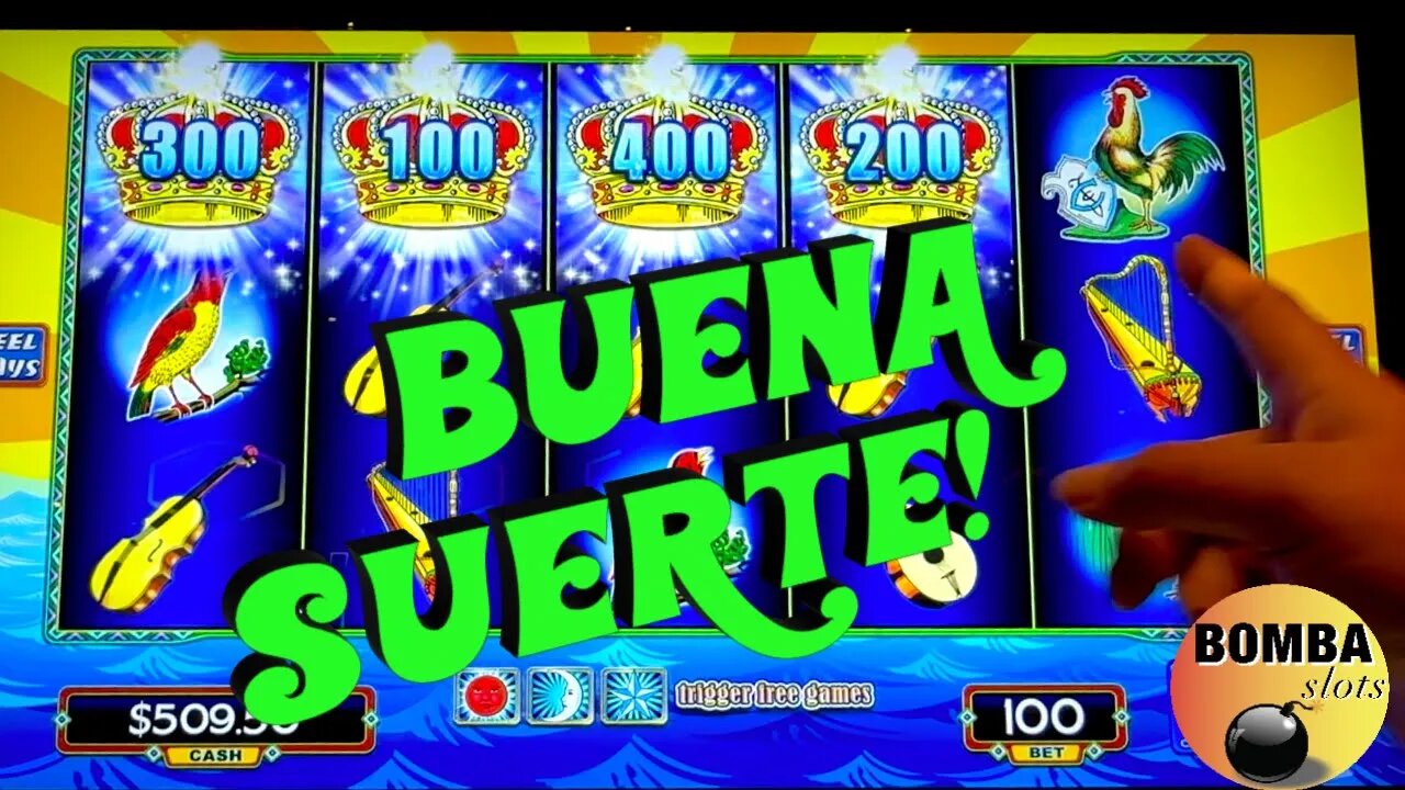 LOTERIA MADE IT HAPPEN! 👑 #casino #slotmachine