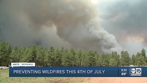 Fire officials urge caution this 4th of July due to dry conditions