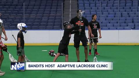 First Adaptive Lacrosse Clinic comes to KeyBank