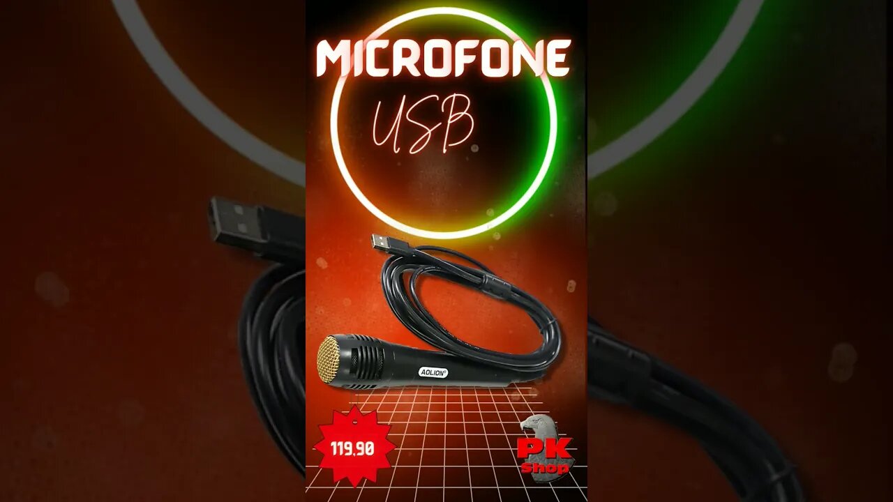 𝕄𝕚𝕔𝕣𝕠𝕗𝕠𝕟𝕖 𝕌𝕊𝔹 Ideal para Nintendo Wii, Xbox, PS5, PS4 e PC. Acesse nosso site! #shoppkweb #shop