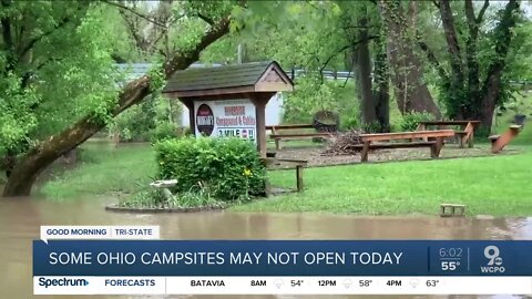 Ohio campers and kayakers allowed outside at last