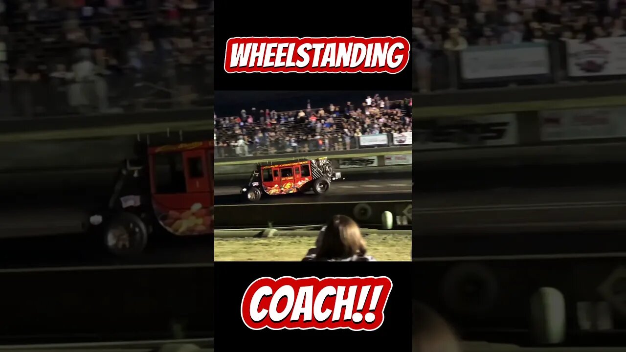 Epic Fire Breathing Wheelstanding Coach! #shorts