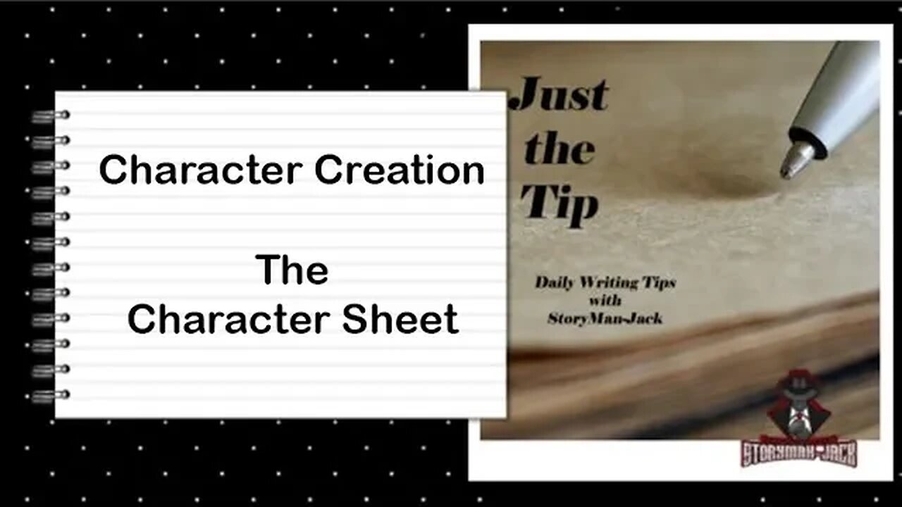 Just the Tip - Character Creation (The Character Sheet)