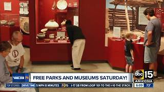 FREE parks and museum tickets this weekend