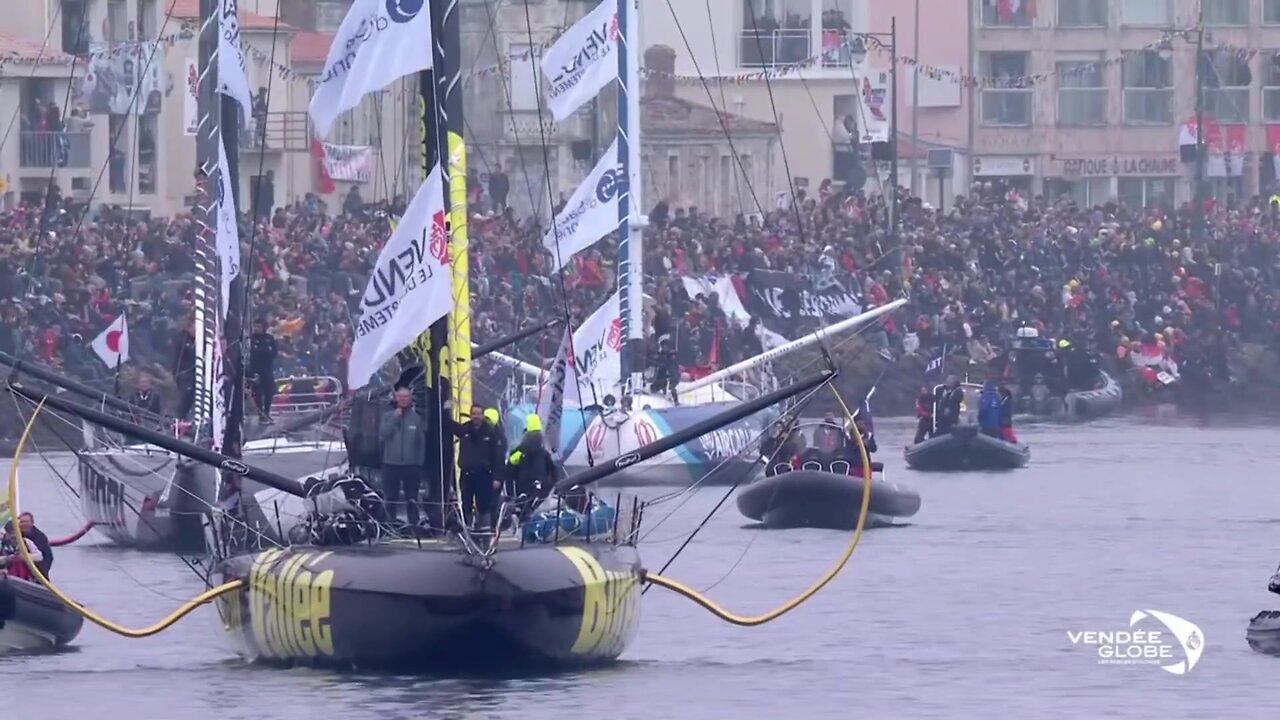 2024 Vendee Globe Round The World Race Start Les Sables d'Olonne Report #3 A quiet Start.....