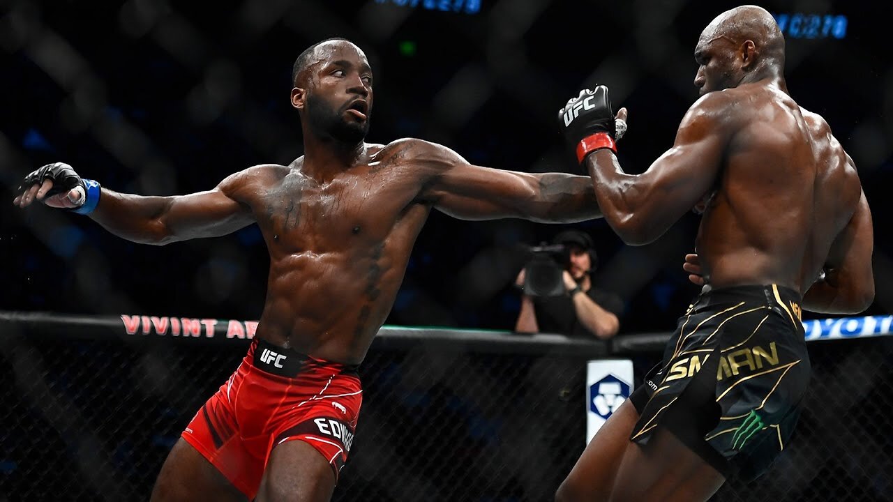 UFC Leon Edwards vs Kamaru Usman 3 Full Fight - MMA Fighter