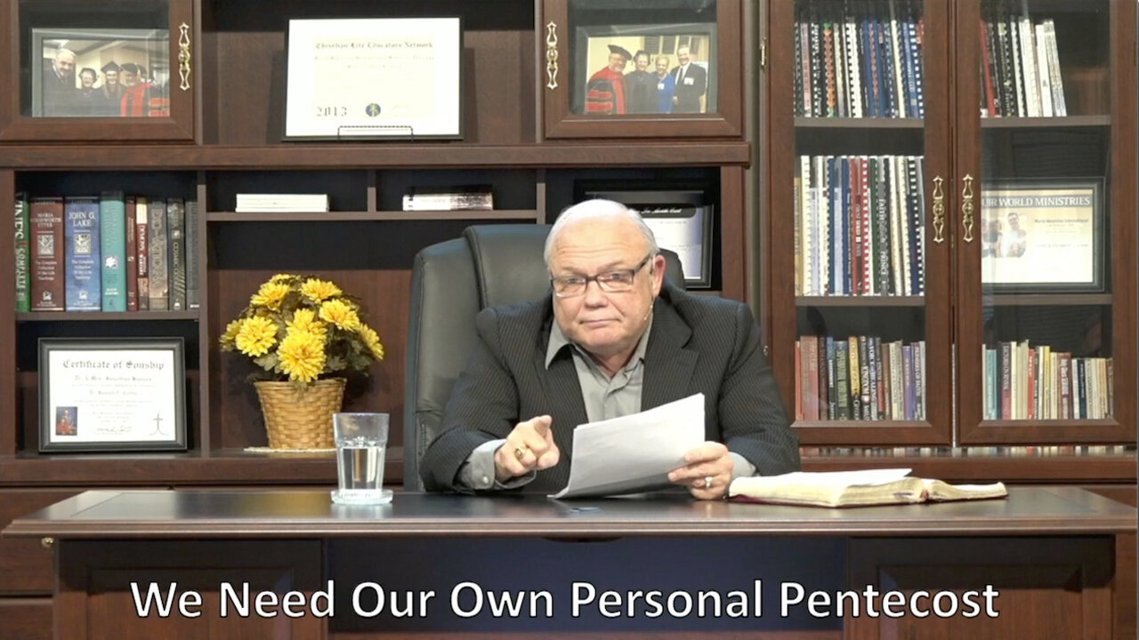 We Need Our Own Personal Pentecost