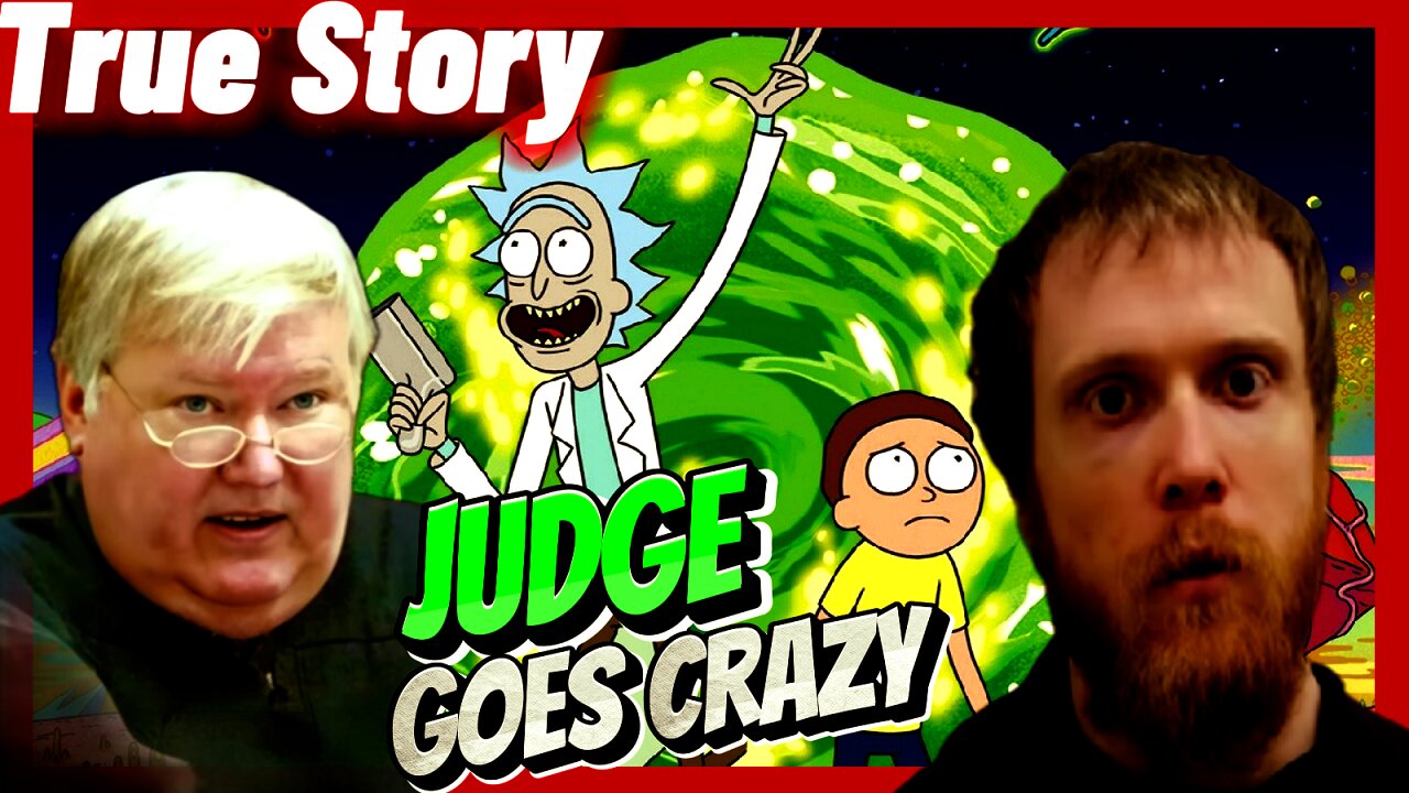 Judge goes CRAZY ~ He kills someone then he is featured on a Rick and Morty Judge episode~TRUE STORY