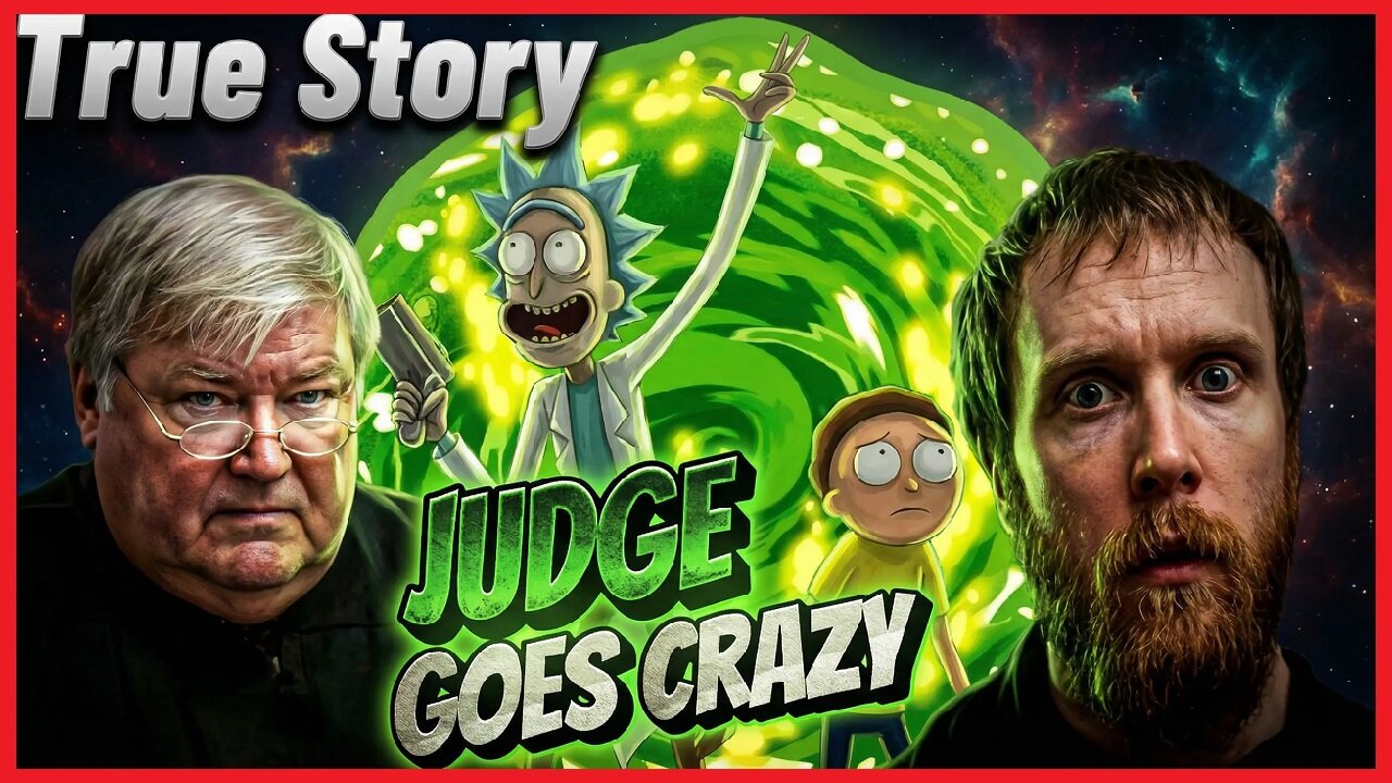 Judge goes CRAZY ~ He kills someone then he is featured on a Rick and Morty Judge episode~TRUE STORY