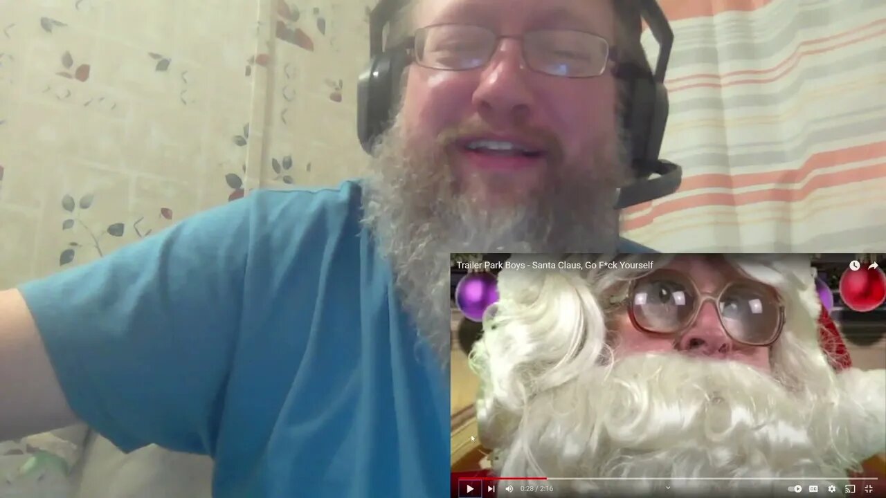 Nippy Reaction Bubbles told Santa to WHAT? Merry Beard-Mas