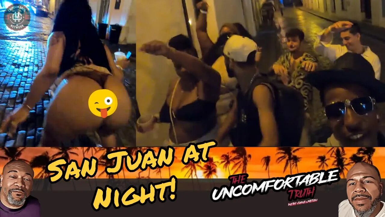 Old San Juan at Night! Crimson Bros on location with Yung TNT