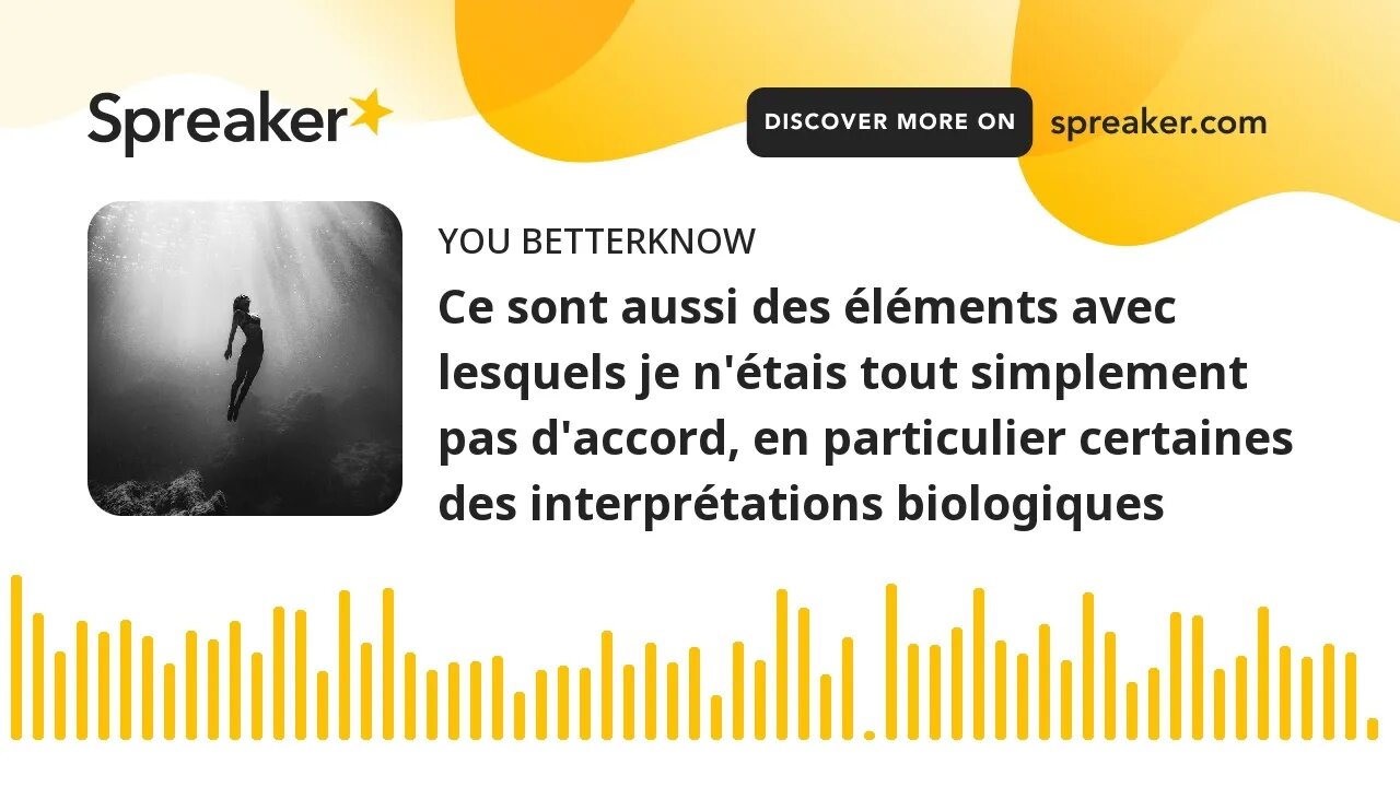 Ce sont aussi des éléments avec lesquels je n'étais tout simplement pas d'accord, en particulier cer