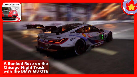 A Ranked Race on the Chicago Night Track with the BMW M8 GTE | Racing Master