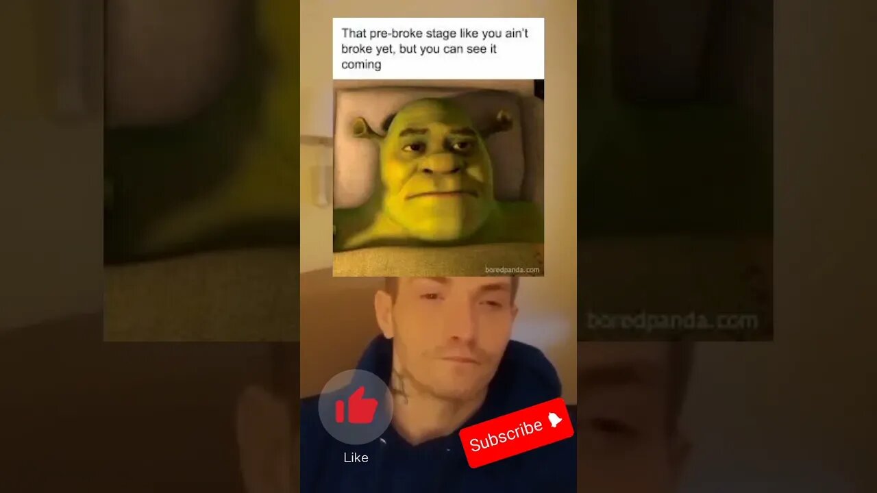 Shrek thinking about being broke #youtubeshorts #shorts