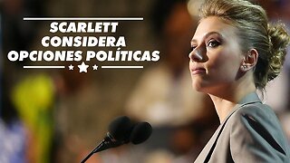 Scarlett Johansson no está segura si Joe Biden tiene alguna posibilidad de ganar en 2020