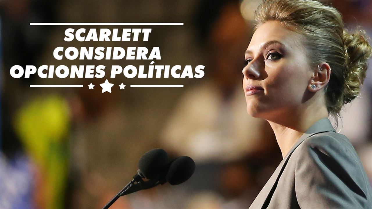 Scarlett Johansson no está segura si Joe Biden tiene alguna posibilidad de ganar en 2020