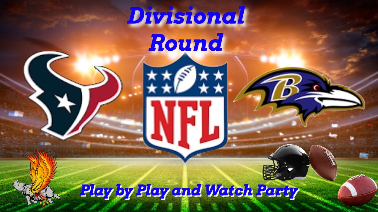 Houston Texans Vs Baltimore Ravens Divisional Round Watch Party!