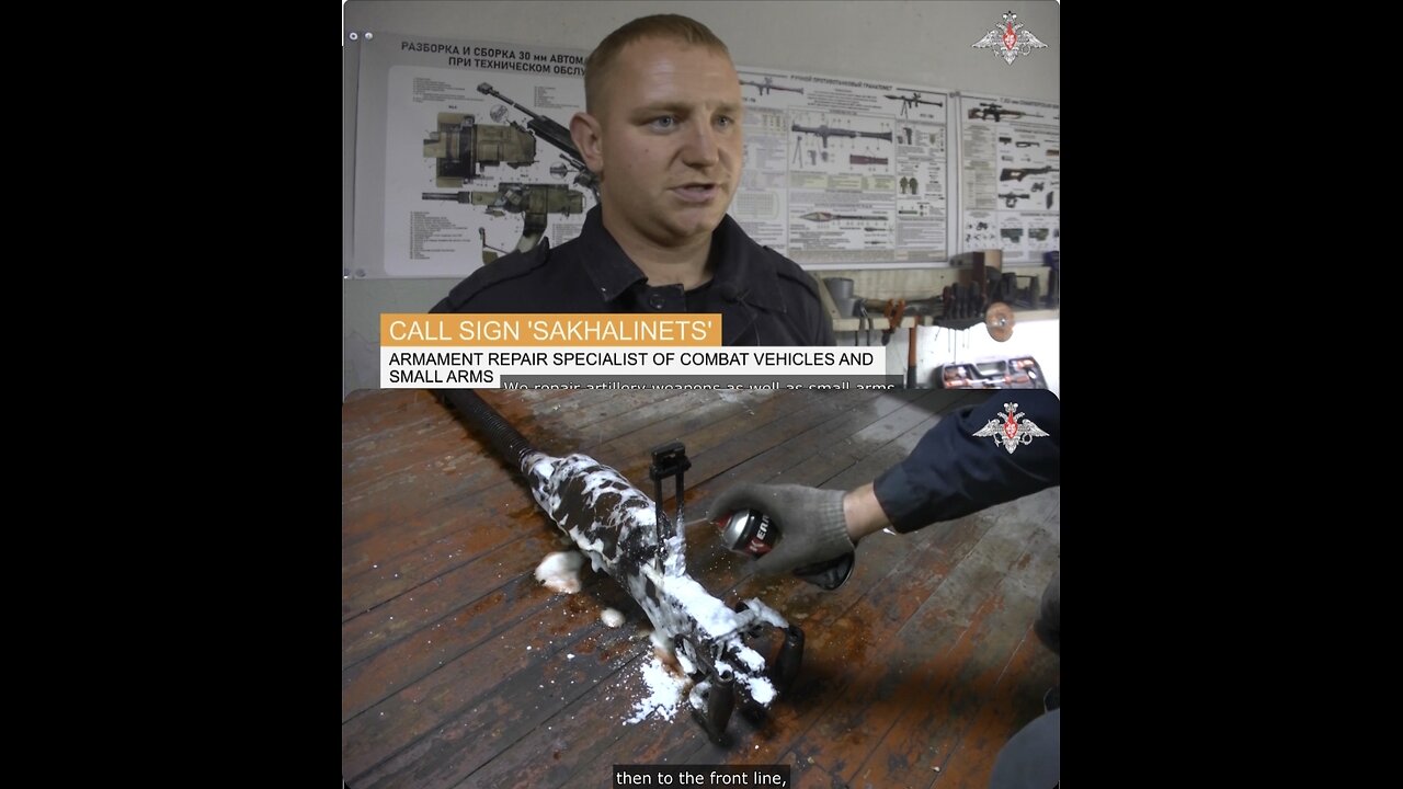 Professionals in action: gunsmiths of Vostok Group of Forces know what they do