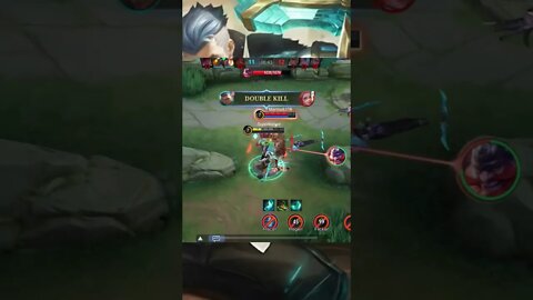 Fredrinn goes out swinging #mobilelegends #mlbb #youtubeshorts #ytshorts