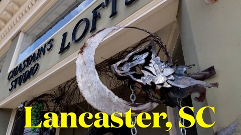 Lancaster, SC, Town Center - Small Towns - Walk & Talk Tour - Vlogging America