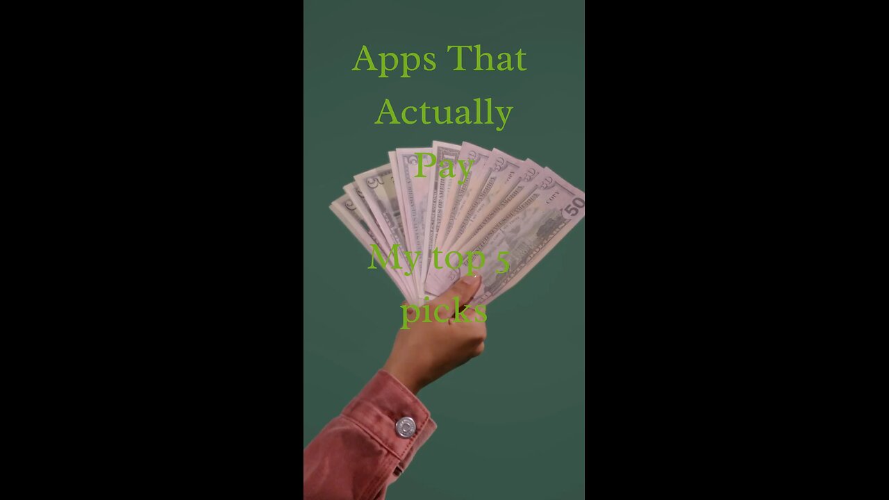 My top 5 reward apps