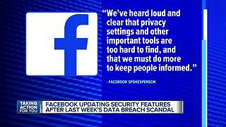 Facebook updating security features after data breach scandal