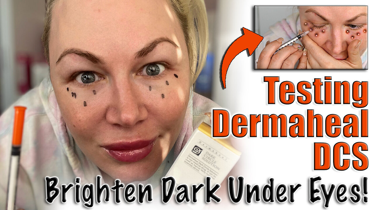 Testing Dermaheal DCS (Dark Circle Solution) to Brighten Under Eyes, AceCosm | Code Jessica10