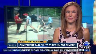 Chautauqua Park shuttles return for summer