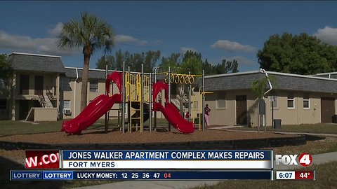 Management: Changes made to Jones-Walker apartments