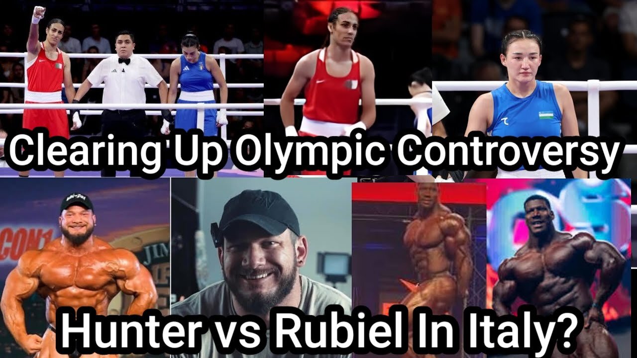 OLYMPIC CONTROVERSY REALITY | HUNTER VS RUBIEL IN ITALY?