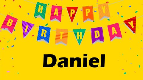 Happy Birthday to Daniel - Birthday Wish From Birthday Bash