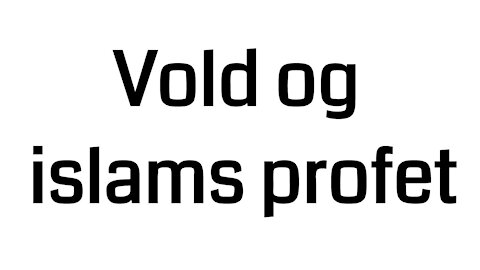 Vold og islams profet | ep. 2