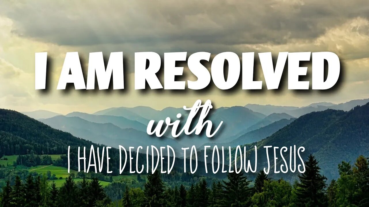 I Am Resolved | DEMO | SongArchive40