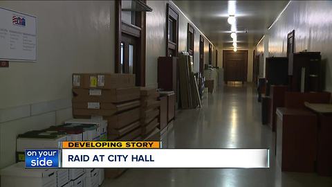 Raid at Cleveland City Hall