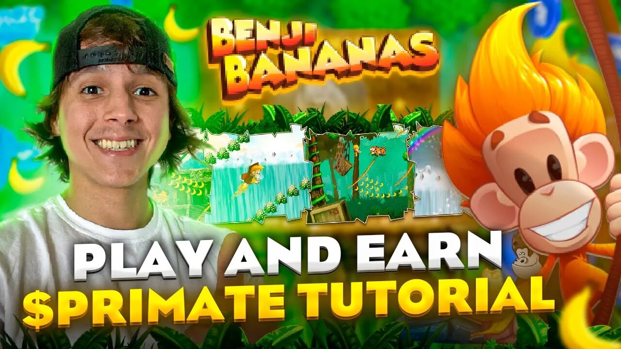 BENJI BANANAS HOW TO EARN TUTORIAL! PLAY TO EARN MOBILE GAME