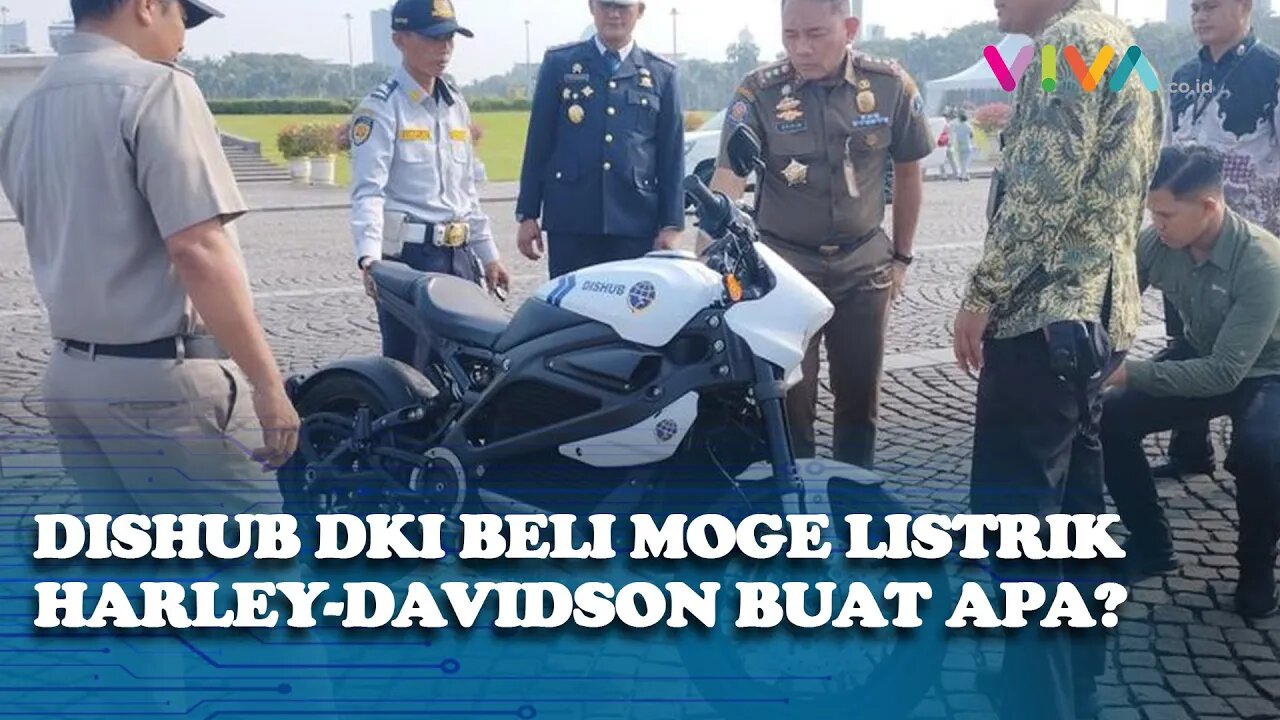 Dishub DKI Beli Moge Harley-Davidson Listrik Terbaru Rp1,5 M