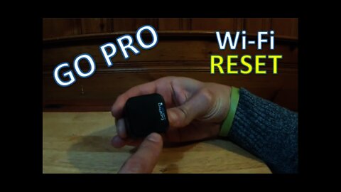 Go Pro Session WiFi Reset - How To