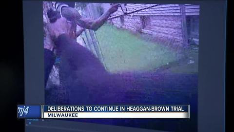 Waiting for a verdict in Heaggan-Brown trial