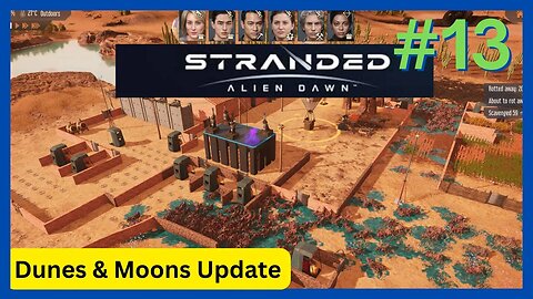 Stranded: Alien Dawn #13 | Insane Difficulty, Desert Biome, Jason Moon