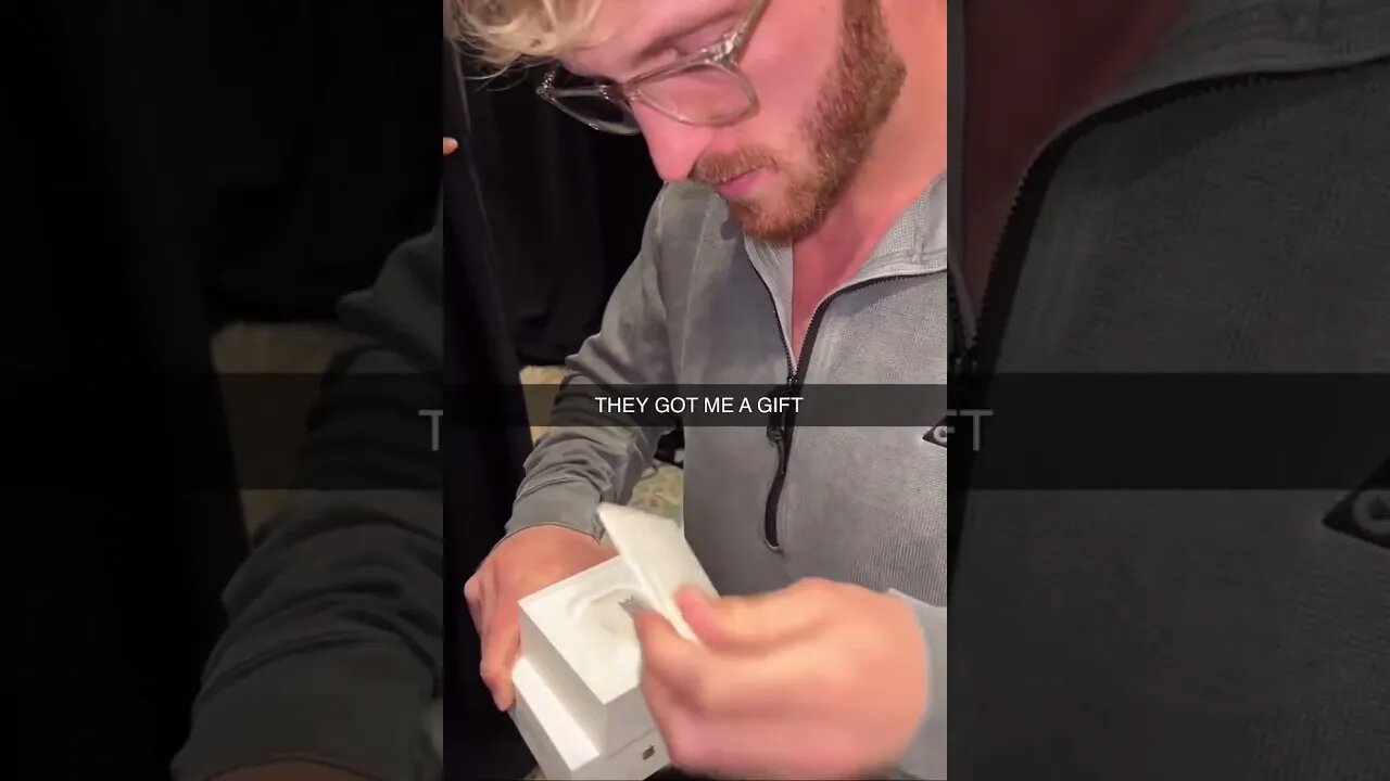 logan paul gets a prime airpods