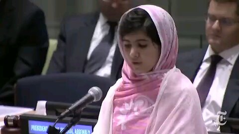 Malala yousafzai UN speech.#Nobelpeaceprize