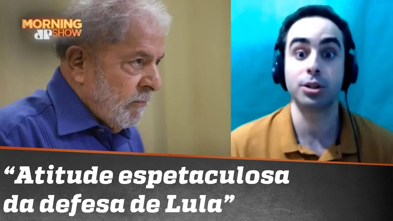 Defesa de Lula critica pedido de procurador: “Mais uma atitude espetaculosa”, diz Lucas Berlanza